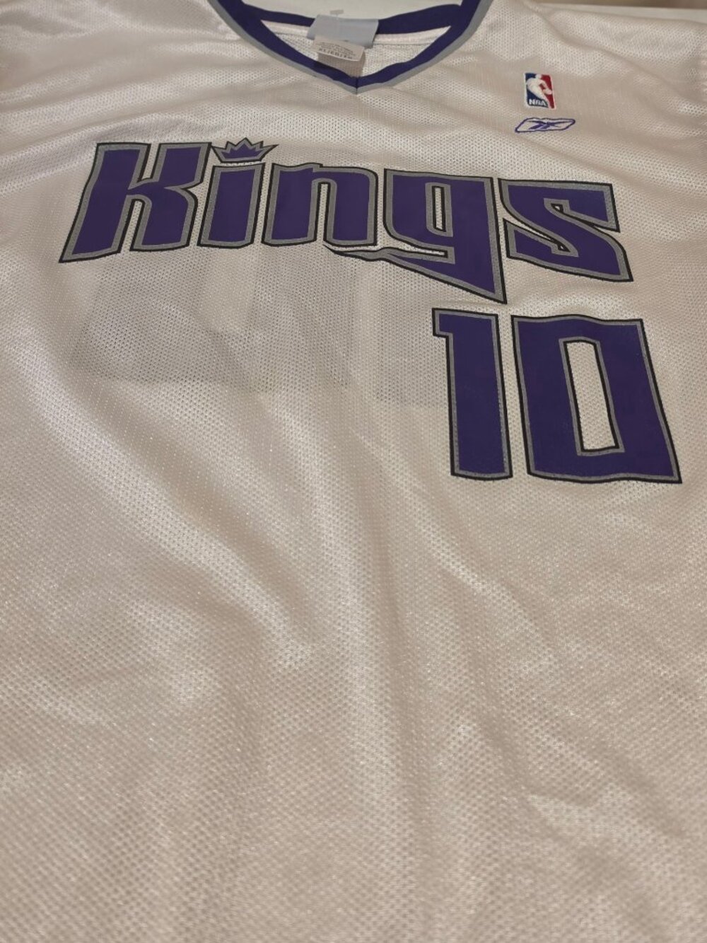 Vintage Reebok Sacramento Kings Bibby #10 Jersey